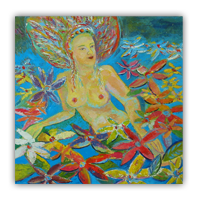 Demeter in dream - Oil painting by Sofan Chan Demeter in dream - Oil painting by Sofan Chan