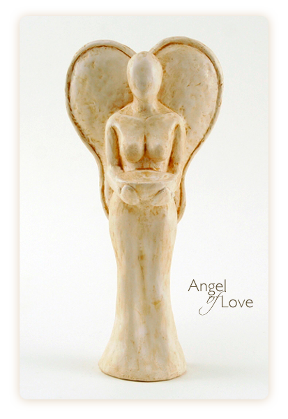 Angel of Love - Sculpture by Rochman Reese Angel of Love - Sculpture by Rochman Reese