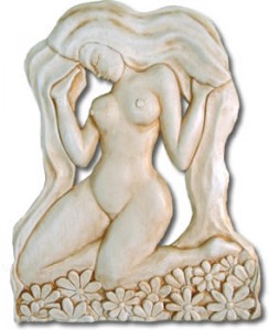 beauty-white-large Feeling beautiful - sculpture by rochman reese