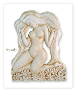 Beauty - Sculpture by Rochman Reese