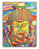 Wisdom Mind - Oil painting by Sofan Chan