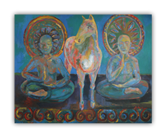 My Ascension - Oil painting by Sofan Chan