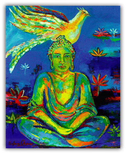 buddha painting