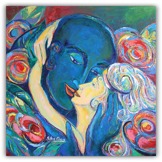 lovers painting
